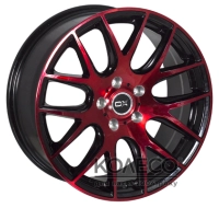 Диски ZF TL1398 W9.5 R20 PCD5x115 ET20 DIA73.1 MBRED