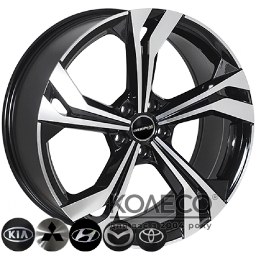 ZW BK5873 W8.5 R20 PCD5x112 ET35 DIA66.6 BP