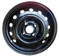 Диски Дорожная Карта Lanos W5.5 R14 PCD4x100 ET49 DIA56.6 Black