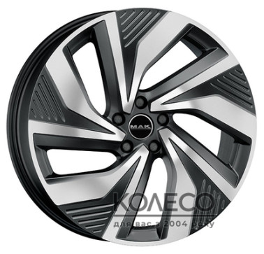 Mak Electra W8 R19 PCD5x112 ET45 DIA57.1 black mirror