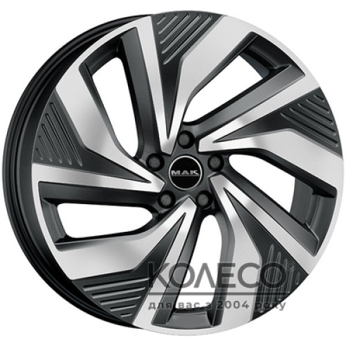 Mak Electra W8 R19 PCD5x112 ET45 DIA57.1 black mirror