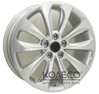 Диски Replica Kia (GT-ZY802) W7.5 R18 PCD5x114.3 ET48 DIA67.1 silver