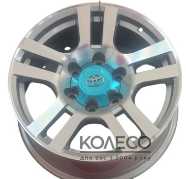 Replica TY268 W7.5 R17 PCD6x139.7 ET25 DIA106.2 SMF