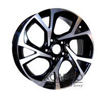Диски Replica Toyota CT2368 W7 R17 PCD5x114.3 ET45 DIA60.1 BMF