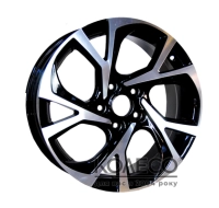 Диски Replica Toyota CT2368 W7 R18 PCD5x114.3 ET40 DIA60.1 BMF
