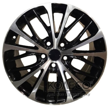 Replica Toyota (177116) W6.5 R16 PCD5x114.3 ET39 DIA60.1 BKF