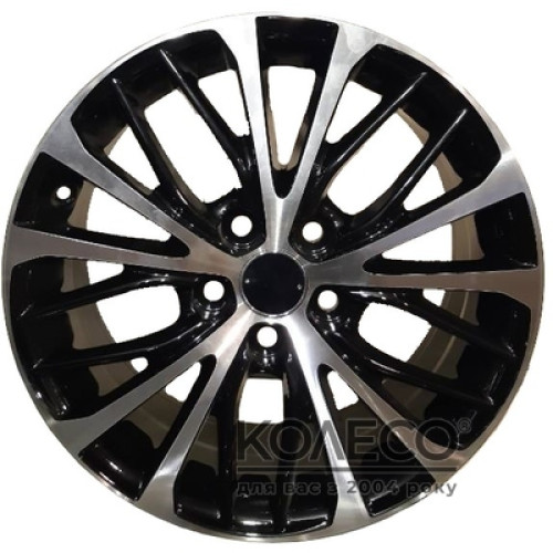 Replica Toyota (177116) W6.5 R16 PCD5x114.3 ET39 DIA60.1 BKF