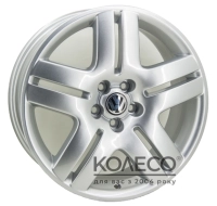 Диски Replica Volkswagen GT ZY768 W7 R17 PCD5x100 ET38 DIA57.1 S