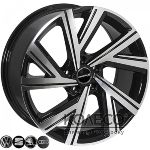 Zorat Wheels BK5805 W8 R19 PCD5x112 ET45 DIA57.1 BP