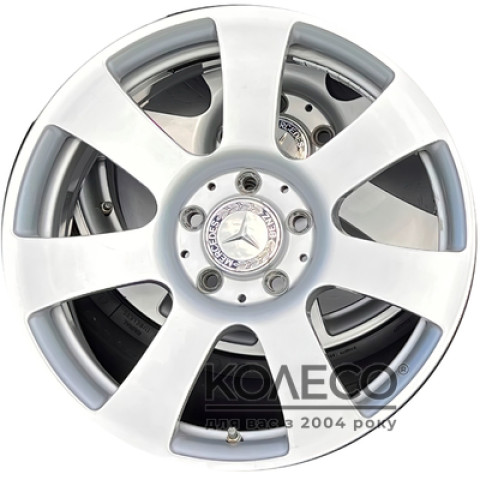 Mercedes OEM A2044013502 W7.5 R17 PCD5x112 ET47.5 DIA66.6 silver