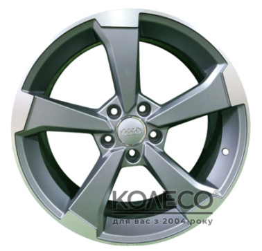 Replica Audi R6101 W8 R18 PCD5x112 ET35 DIA66.45 SGMF