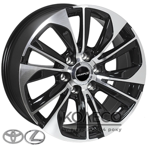 ZN D6102 W8.5 R20 PCD6x139.7 ET25 DIA106.1 BMF