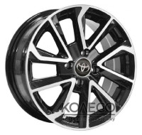Диски Replica CT2334 W6 R15 PCD4x100 ET40 DIA54.1 BMF