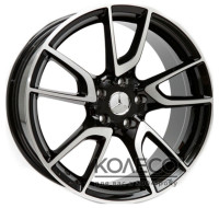 Диски Replica Mercedes (MR256) W8 R18 PCD5x112 ET37 DIA66.6 BMF