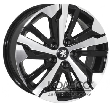 Zorat Wheels BK5837 W7 R17 PCD5x108 ET40 DIA65.1 BP