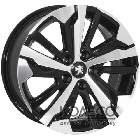 Zorat Wheels BK5837 W7 R17 PCD5x108 ET40 DIA65.1 BP
