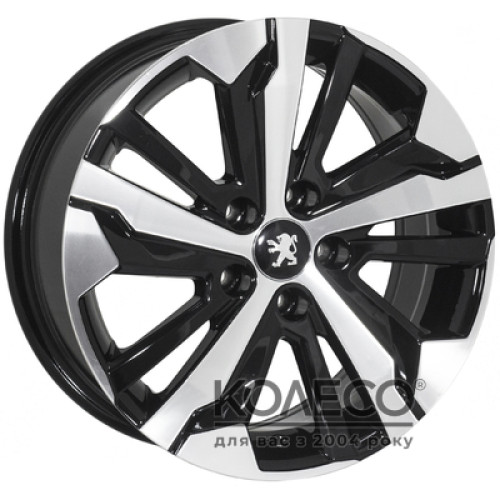 Zorat Wheels BK5837 W7 R17 PCD5x108 ET40 DIA65.1 BP