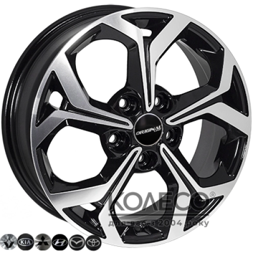 ZF FE175 W6 R16 PCD5x114.3 ET50 DIA67.1 BMF