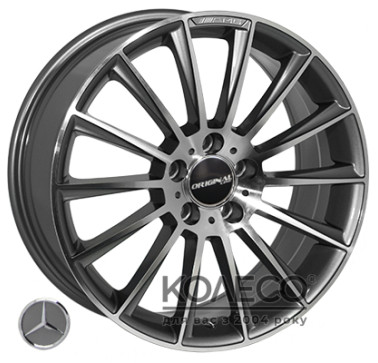 Zorat Wheels MB139 W7.5 R17 PCD5x112 ET37 DIA66.6 GMF