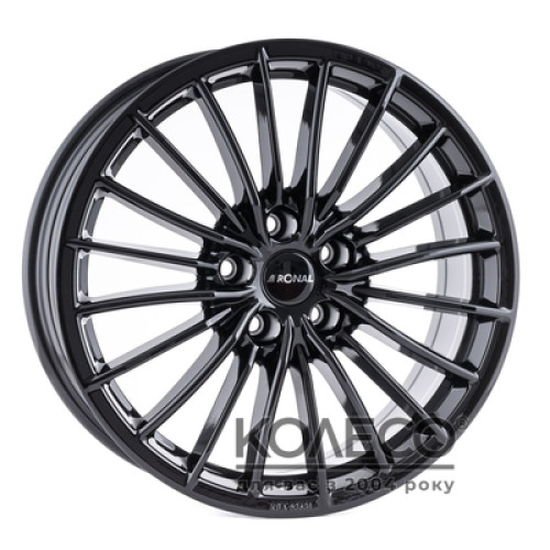 Ronal R68 W9.5 R19 PCD5x114.3 ET45 DIA64.2 Jet black