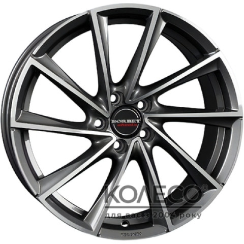 Borbet VTX W8 R18 PCD5x114.3 ET48 DIA72.6 GSP
