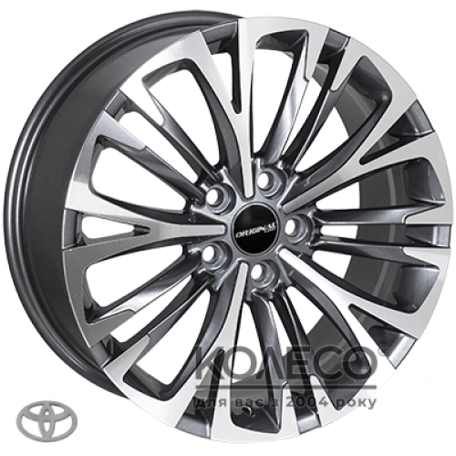JH AO8058 W7.5 R18 PCD5x114.3 ET45 DIA60.1 GMF