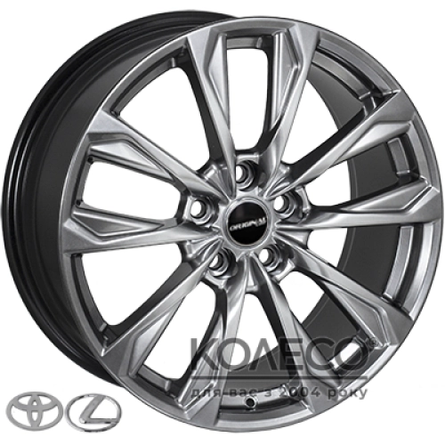 JH AO85009 W8 R18 PCD5x114.3 ET45 DIA60.1 HB