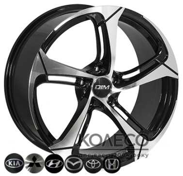 JH AO85014 W8.5 R19 PCD5x114.3 ET35 DIA73.1 BMF