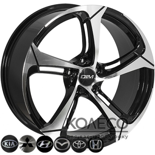JH AO85014 W8.5 R19 PCD5x114.3 ET35 DIA73.1 BMF