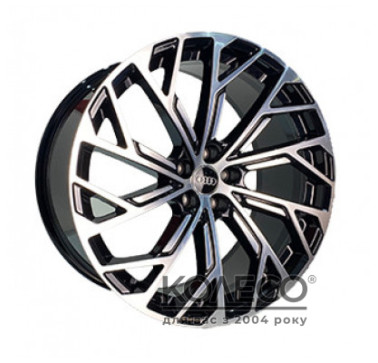 Replica A624 W9 R21 PCD5x112 ET37 DIA66.5 BKF