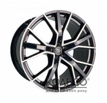 Replica A553 W10 R22 PCD5x112 ET21 DIA66.56 BKF