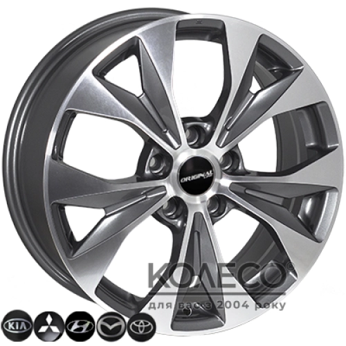 ZW BK606 W7 R17 PCD5x114.3 ET45 DIA67.1 GP