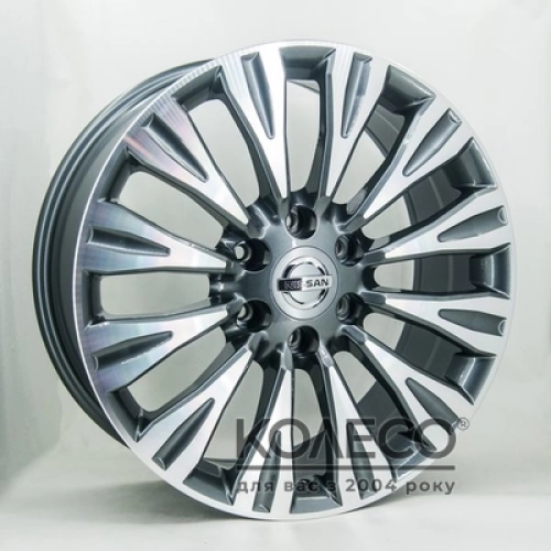 Replica Nissan GT A060 W8 R20 PCD6x139.7 ET35 DIA78.1 GMF