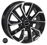 Диски Zorat Wheels BK5463 W6.5 R16 PCD5x100 ET35 DIA54.1 BP