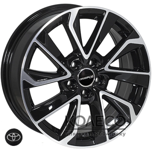 Zorat Wheels BK5463 W6.5 R16 PCD5x100 ET35 DIA54.1 BP