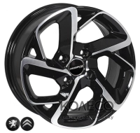 Диски ZW BK5714 W6.5 R15 PCD4x108 ET25 DIA65.1 BP