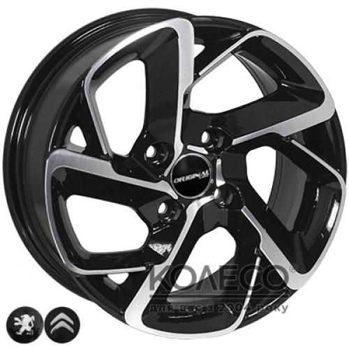 ZW BK5714 W6.5 R15 PCD4x108 ET25 DIA65.1 BP