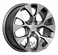 Диски Replica Kia (CT1709) W7 R17 PCD5x114.3 ET45 DIA67.1 MG