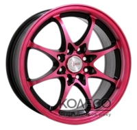 Диски Lawu ZL-1464 W6 R14 PCD4x100/114.3 ET38 DIA73.1 MBRED