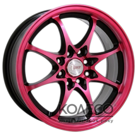 Lawu ZL-1464 W6 R14 PCD4x100/114.3 ET38 DIA73.1 MBRED