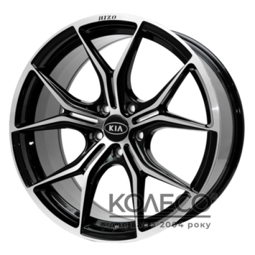 Replica RIZO W8.5 R19 PCD5x114.3 ET35 DIA73.1 BMF