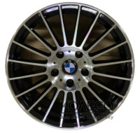 Диски Replica BMW (B0284) W7 R17 PCD5x120 ET32 DIA72.6 BKF