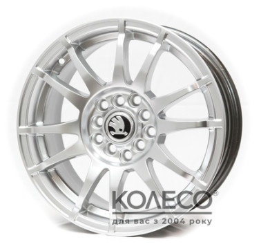 Replica Skoda A105 W6.5 R15 PCD5x100/114.3 ET40 DIA73.1 HS