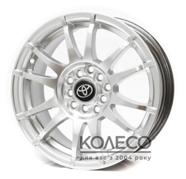 Replica Toyota A105 W6.5 R15 PCD5x100/114.3 ET40 DIA73.1 HS