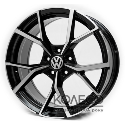 Replica Volkswagen R6113 W8 R18 PCD5x112 ET45 DIA57.1 BMF