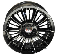 Диски Sportmax Racing 510A W6.5 R15 PCD5x112/114.3 ET38 DIA67.1 Black