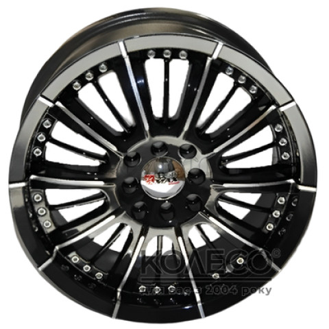Sportmax Racing 510A W6.5 R15 PCD5x112/114.3 ET38 DIA67.1 Black