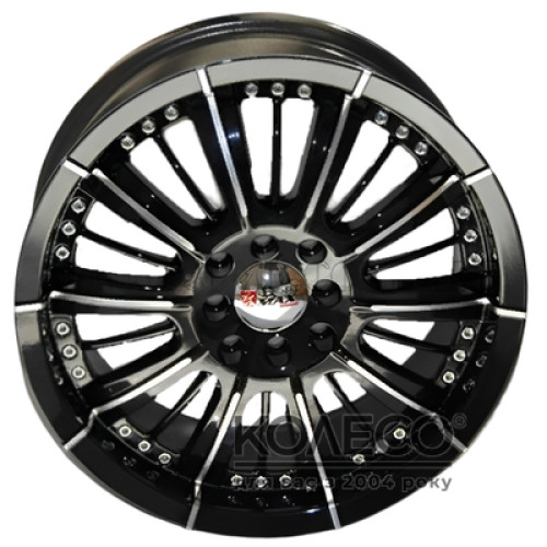 Sportmax Racing 510A W6.5 R15 PCD5x112/114.3 ET38 DIA67.1 Black