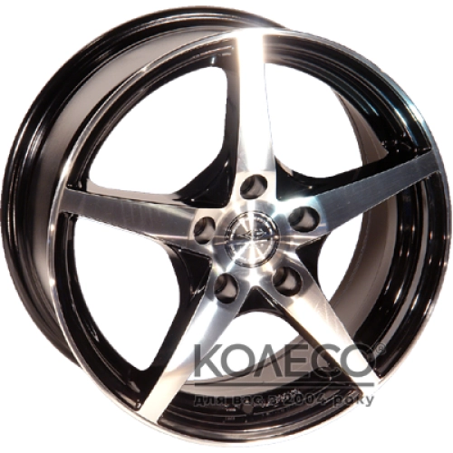 League 227 W7 R16 PCD5x114.3 ET40 DIA73.1 BKF