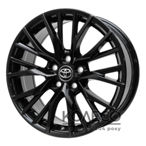 Replica Toyota D1260 W8 R20 PCD5x114.3 ET30 DIA60.1 Black